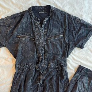 BLANK denim Black wash jumpsuit